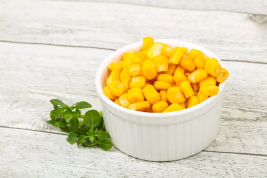 Young sweet corn photo