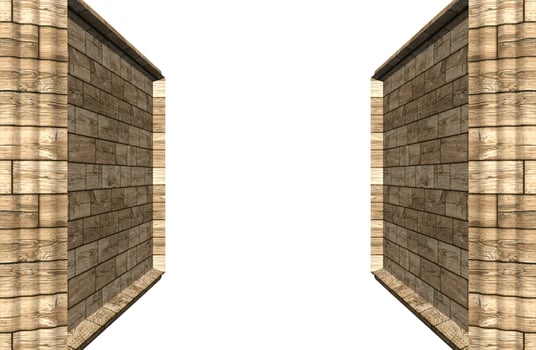 The wood texture is the art work. photo
