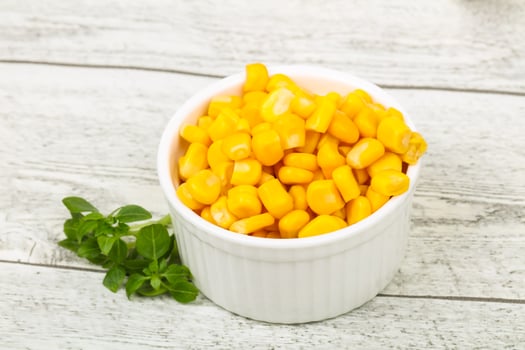 Young sweet corn photo