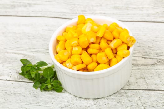 Young sweet corn photo