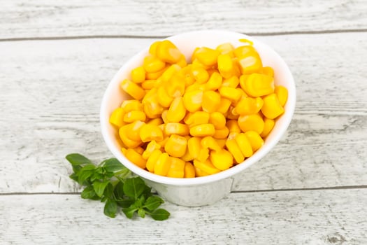 Young sweet corn photo