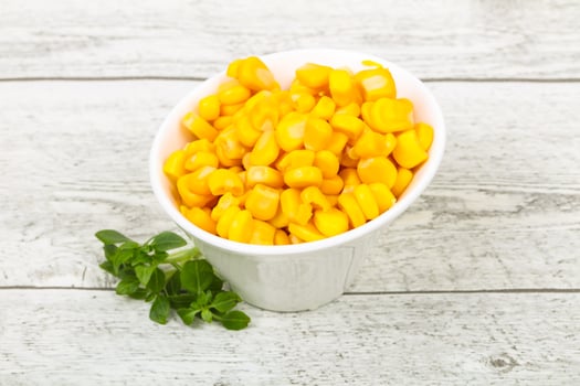 Young sweet corn photo
