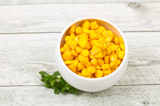 Young sweet corn photo