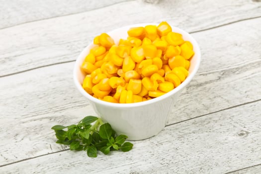 Young sweet corn photo