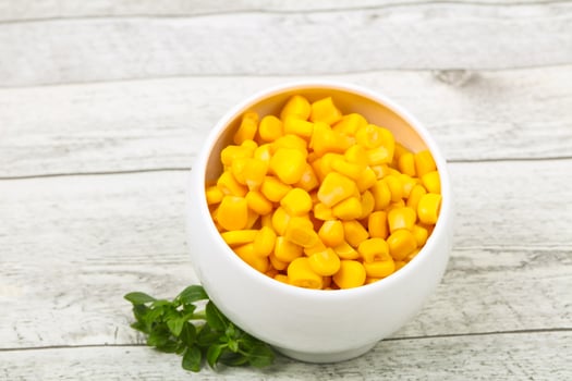 Young sweet corn photo