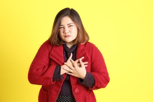 Chubby Asian Woman photo