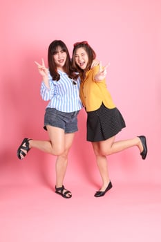 Happy Asian Friends photo