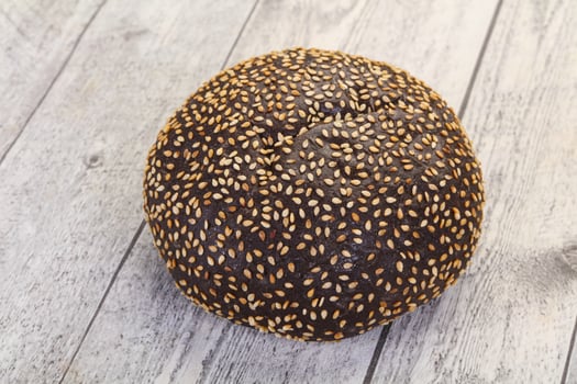 Bun for burger photo