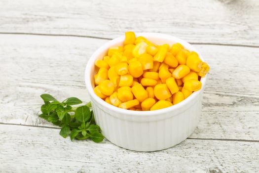 Young sweet corn photo