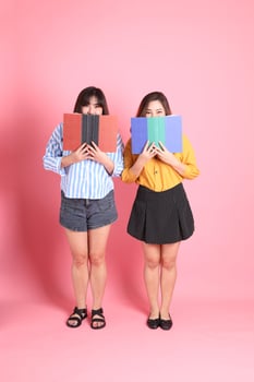 Happy Asian Friends photo