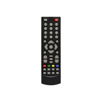Remote control for Television on white background with clipping path. photo