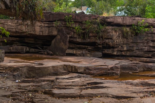 Waterfall in Cambodia photo