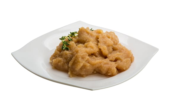 Cod roe isolated on white background photo