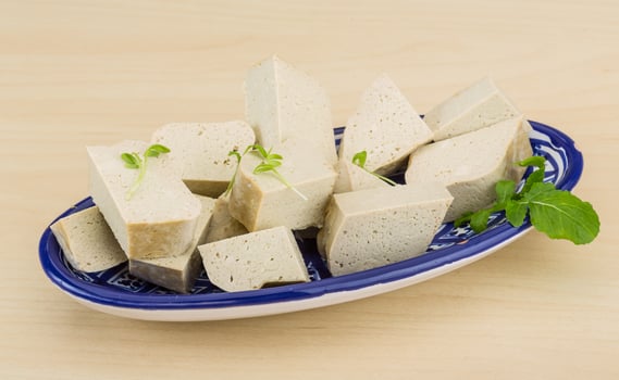 Tofu - soya cheese photo