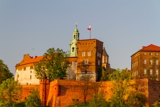 Royal castle in Wawel, Krarow photo