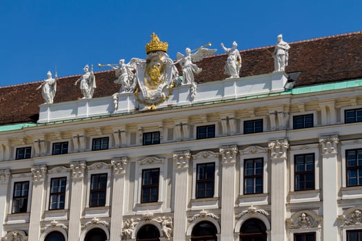 Hofburg palace and monument. Vienna.Austria. photo