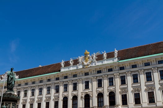Hofburg palace and monument. Vienna.Austria. photo