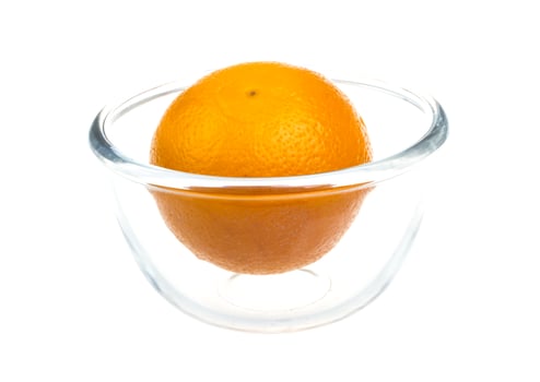Heap of oranges in the dish photo