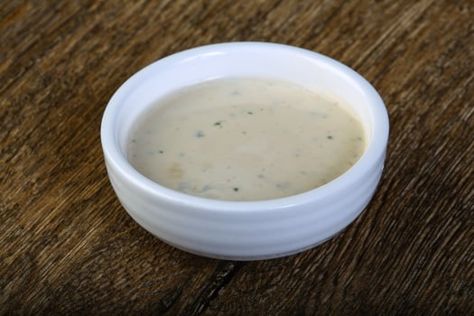 Sauces in bowl photo