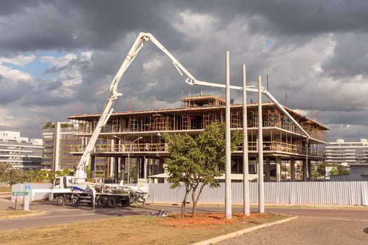 Brasilia, DF Brazil May 4, 2022 Construction of New Apartment Buildings in Northwest Brasilia, aka Sector Noroeste photo