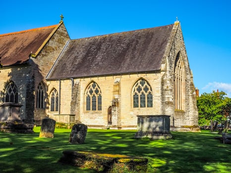 HDR St Mary Magdalene church in Tanworth in Arden photo