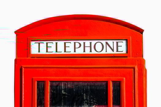 HDR London telephone box photo