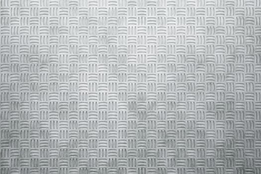 Diamond plate metal background. Brushed metallic texture. 3d rendering photo