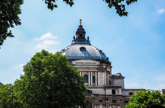 HDR Methodist Central Hall in London photo