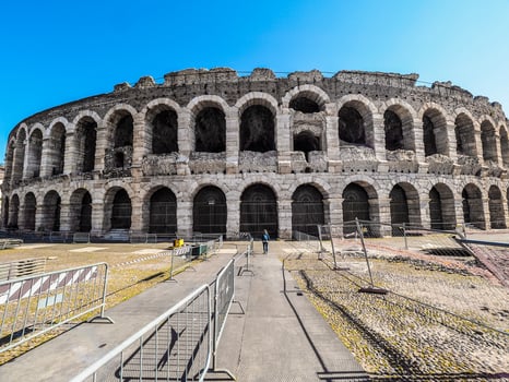 HDR Verona Arena roman amphitheatre photo