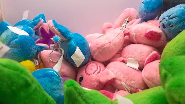 pile of colorful dolls photo