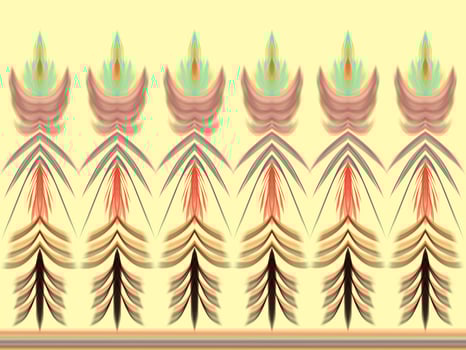 colored lines, geometric shapes indigenous clothing abstract background photo