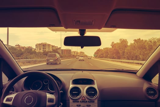 Car interior view photo