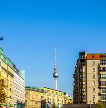 HDR TV Tower, Berlin photo