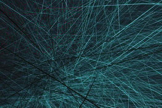 Messy contemporary diagonal and straight gradations background texture. Psychedelic futuristic mesh 3d rendering photo