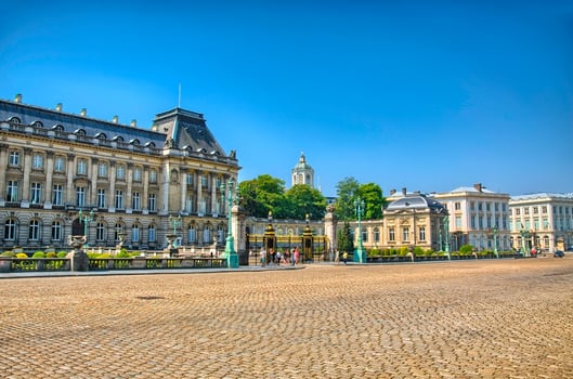 Royal Palace of Brussels, Belgium, Benelux, HDR photo