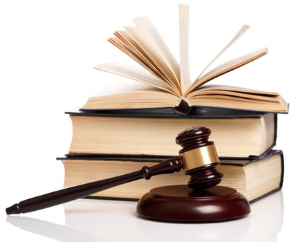 Gavel and books photo