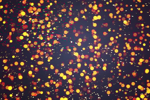 Abstract bokeh lights photo
