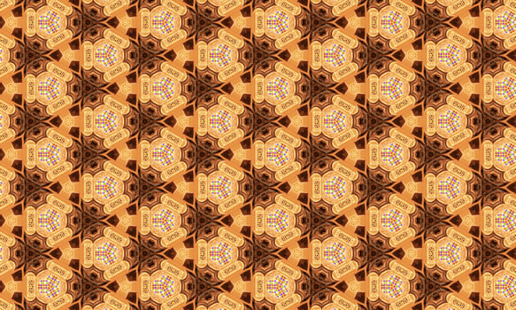 Ornamental seamless pattern. Illustration abstract background. High quality photo