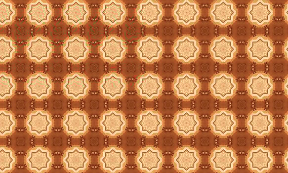 Trendy Seamless Pattern, Abstract Background. Tileable Geometric Grunge Repetitive Retro Background. Bizarre Art Illustration photo