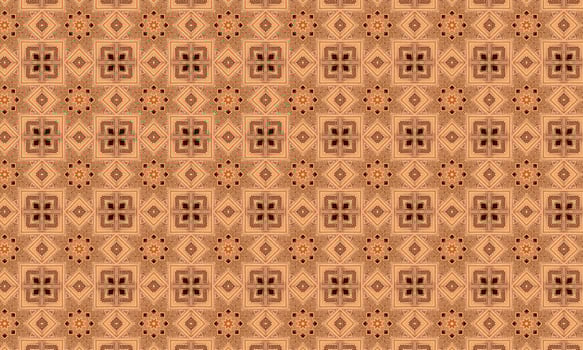 Trendy Seamless Pattern, Abstract Background. Tileable Geometric Grunge Repetitive Retro Background. Bizarre Art Illustration photo