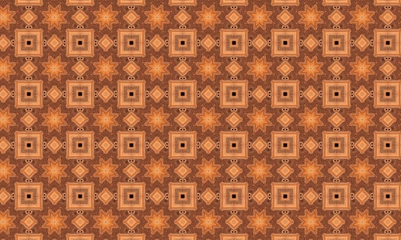 Trendy Seamless Pattern, Abstract Background. Tileable Geometric Grunge Repetitive Retro Background. Bizarre Art Illustration photo