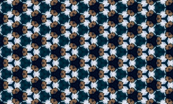 Seamless repeating colorful slanting kaleidoscopic pattern for backgrounds, design and wallpapers. High quality illustration photo