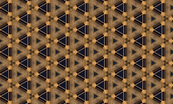 Seamless repeating colorful slanting kaleidoscopic pattern for backgrounds, design and wallpapers. High quality illustration photo