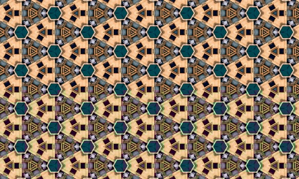 Multicolor mosaic pattern kaleidoscope. background, texture. High quality illustration photo