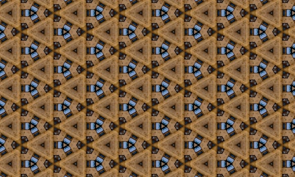 Multicolor mosaic pattern kaleidoscope. background, texture. High quality illustration photo
