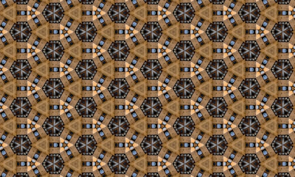 Multicolor mosaic pattern kaleidoscope. background, texture. High quality illustration photo