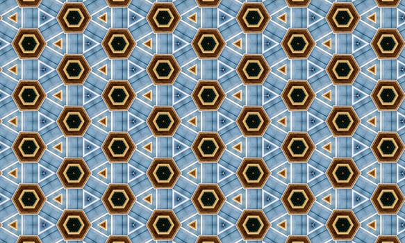 Multicolor mosaic pattern kaleidoscope. background, texture. High quality illustration photo