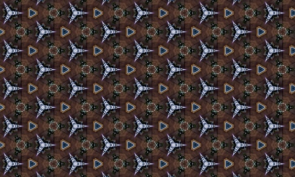 Colorful seamless abstract pattern for textile and design. High quality illustration photo