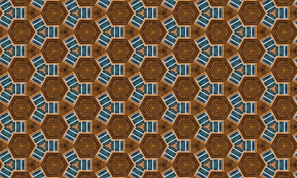 Colorful seamless abstract pattern for textile and design. High quality illustration photo