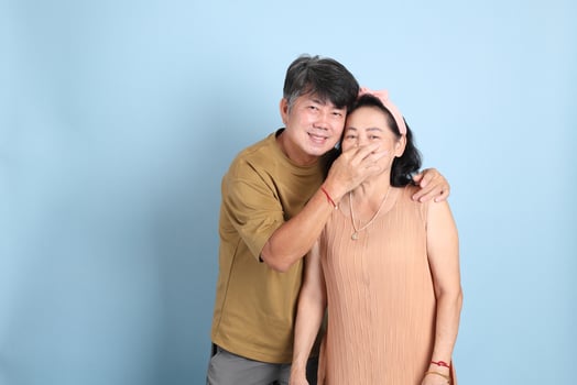 Happy Asian Family photo